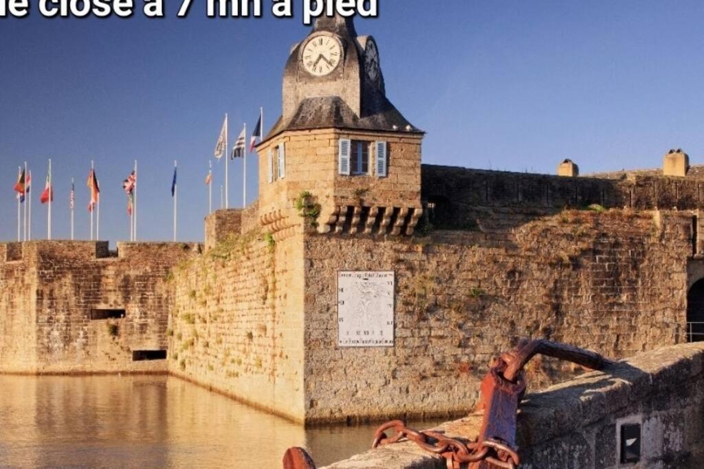 Le Perchoir, Belle Vue Mer Apartment Concarneau Exterior foto